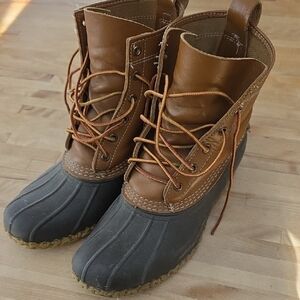 L.L. Bean Brown and Gray Men's Boots